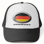 Flag of Germany in Steel Frame hats