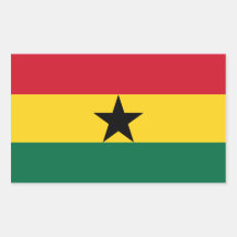 Flag of Ghana Sticker