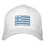 Flag of Greece Customisable embroidered hats