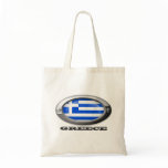 Flag of Greece in Steel Frame bags