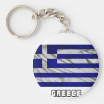 Flag of Greece Keychains