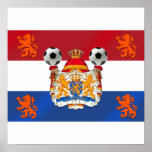 Flag of Holland Netherlands Soccer Artwork posters