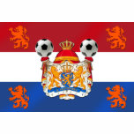 Flag of Holland Netherlands Soccer Artwork Polo T-shirt