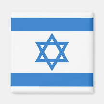 Flag of Israel Fridge Magnet