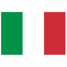 Flag of Italy Acrylic Cut Outs