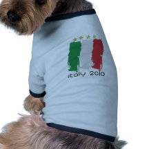 Flag of Italy Dog Tee