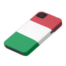 Flag of Italy iPhone 4 Covers