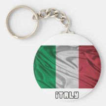 Flag of Italy Key Chains