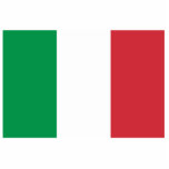 Flag of Italy photo sculptures