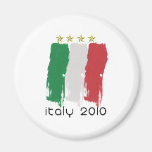 Flag of Italy Refrigerator Magnets