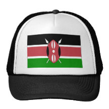 Flag of Kenya Mesh Hats