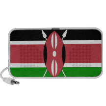 Flag of Kenya Travelling Speaker
