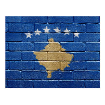 Flag of Kosovo Post Cards
