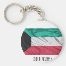 Flag of Kuwait Key Chains