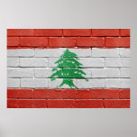 Flag of Lebanon Poster