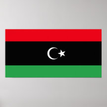 Flag of Libya Print