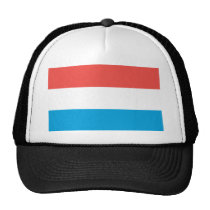 Flag of Luxembourg hats
