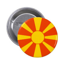 Flag of Macedonia Button