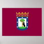 Flag of Madrid posters