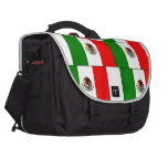 flag of mexico bag for laptop