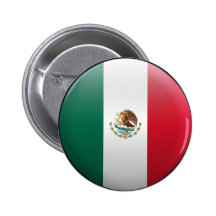 Flag of Mexico Buttons