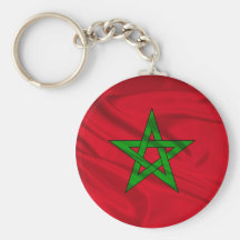 Flag of Morocco Key Chains