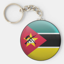 Flag of Mozambique Keychains