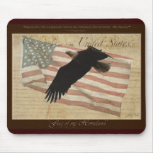 FLAG OF MY HOMELAND Mouse Pad
