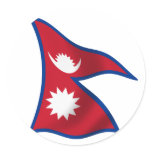 Flag of Nepal stickers