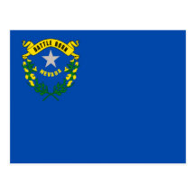 Flag of Nevada Postcard