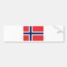 Flag of Norway Bumper Sticker
