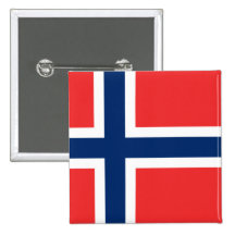 Flag of Norway Button