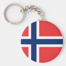 Flag of Norway Key Chain