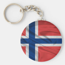 Flag of Norway Keychain