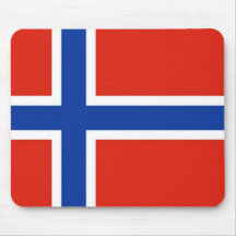 Flag of Norway Mousepads