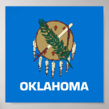 Flag of Oklahoma Poster