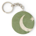 Flag of Pakistan keychains