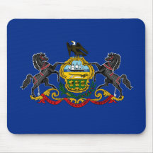 Flag of Pennsylvania Mouse Pad