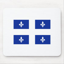 Flag of Quebec Mousepad