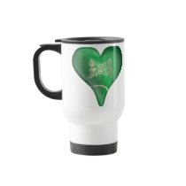 Flag Of Saudi Arabia In A Heart Mug