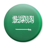 Flag of Saudi Arabia magnets