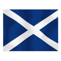 Flag of Scotland Postcards