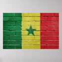 Flag of Senegal posters