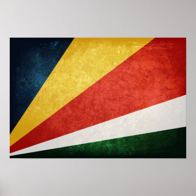 Flag of Seychelles Posters