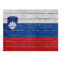 Flag of Slovenia Post Cards