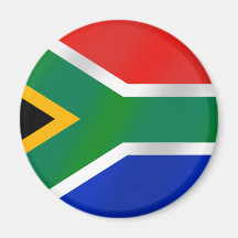 Flag of South Africa gift ideas for South Africans Magnets