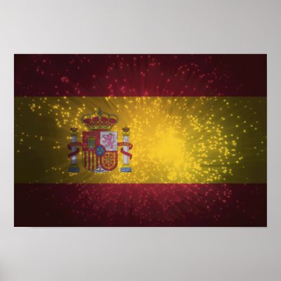 Flag of Spain Poster