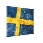 Flag of Sweden Canvas Print