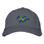 Flag of Sweden Sverige flag for Swedes embroidered hats
