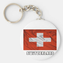 Flag of Switzerland Key Chains